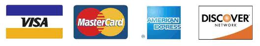 Art & Sons Accepts all Major Credit Cards